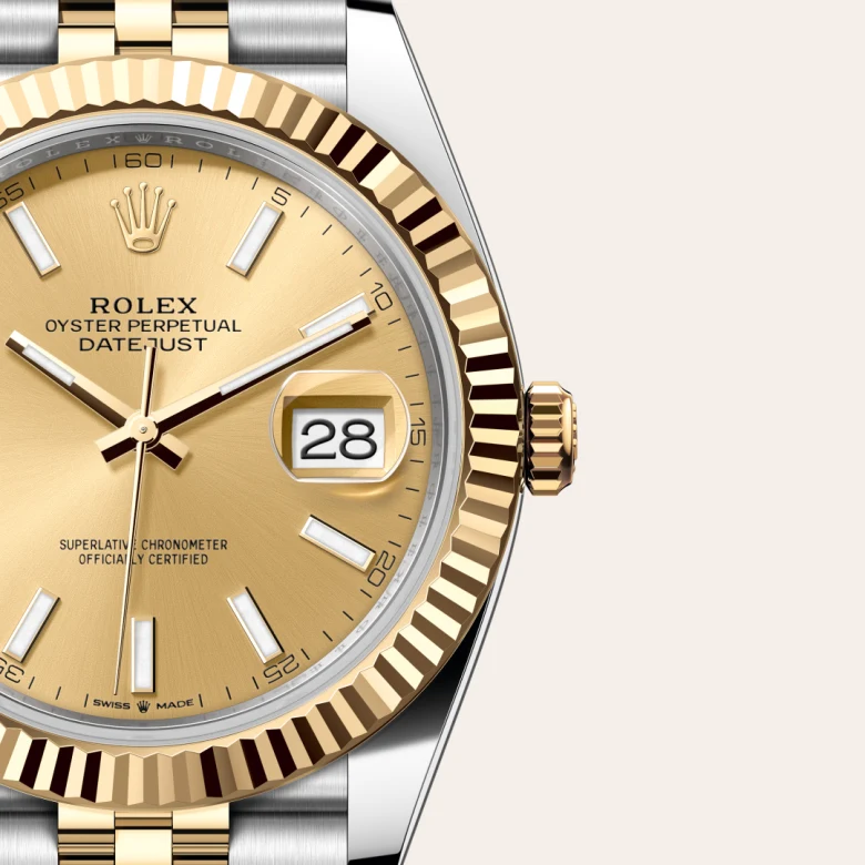 Rolex Datejust 41 Yellow Gold Rolesor Oystersteel, M126333-0010